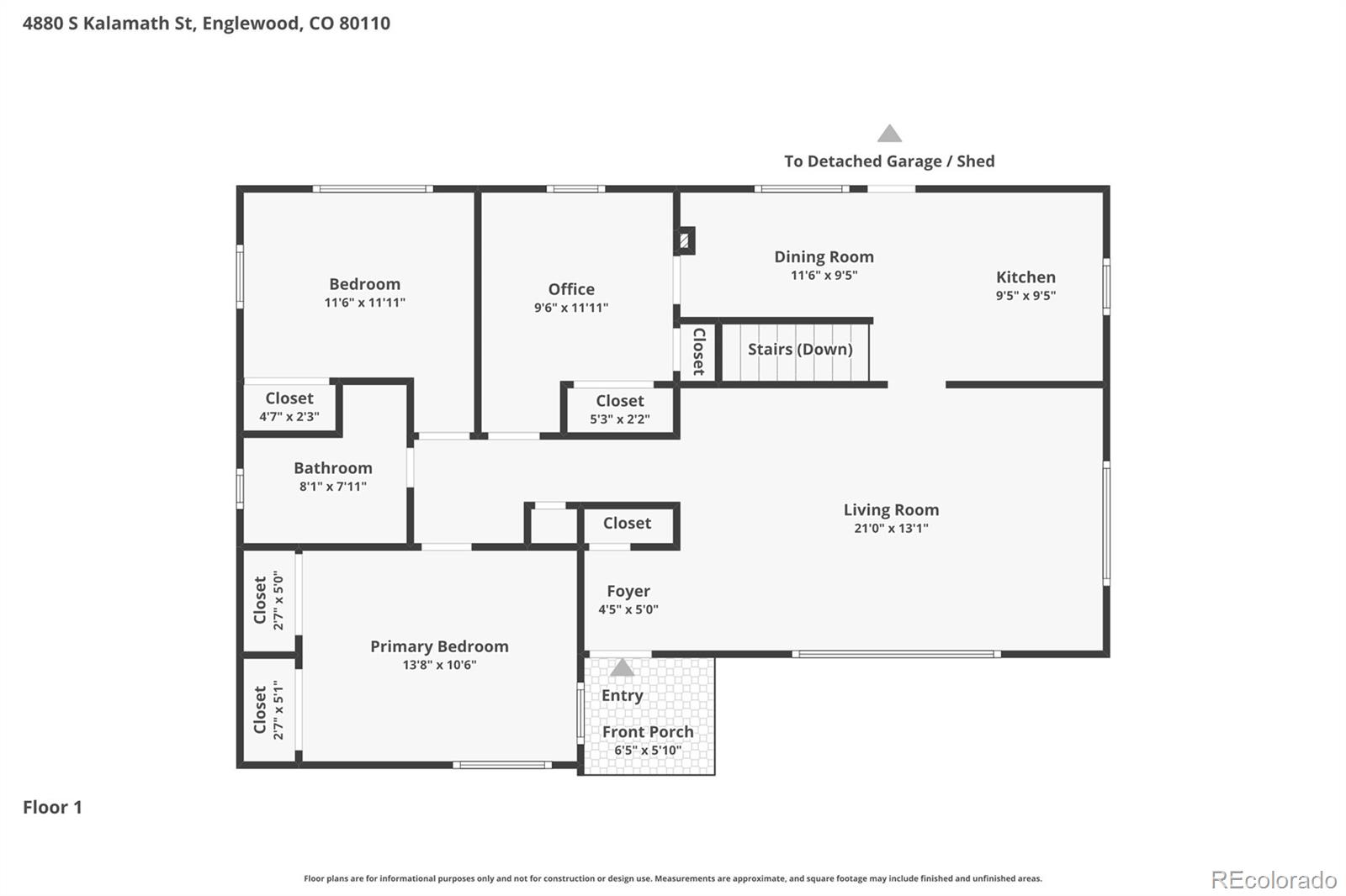 4880 S Kalamath Street Englewood CO 80110