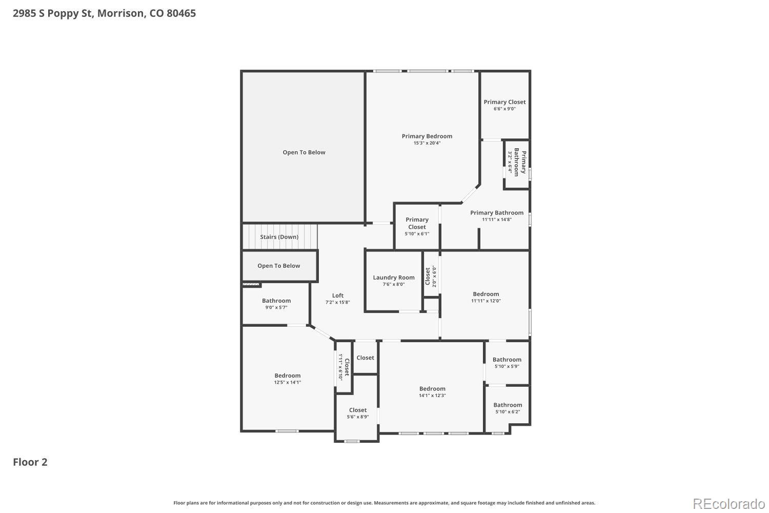 2985 S Poppy Street Morrison CO 80465