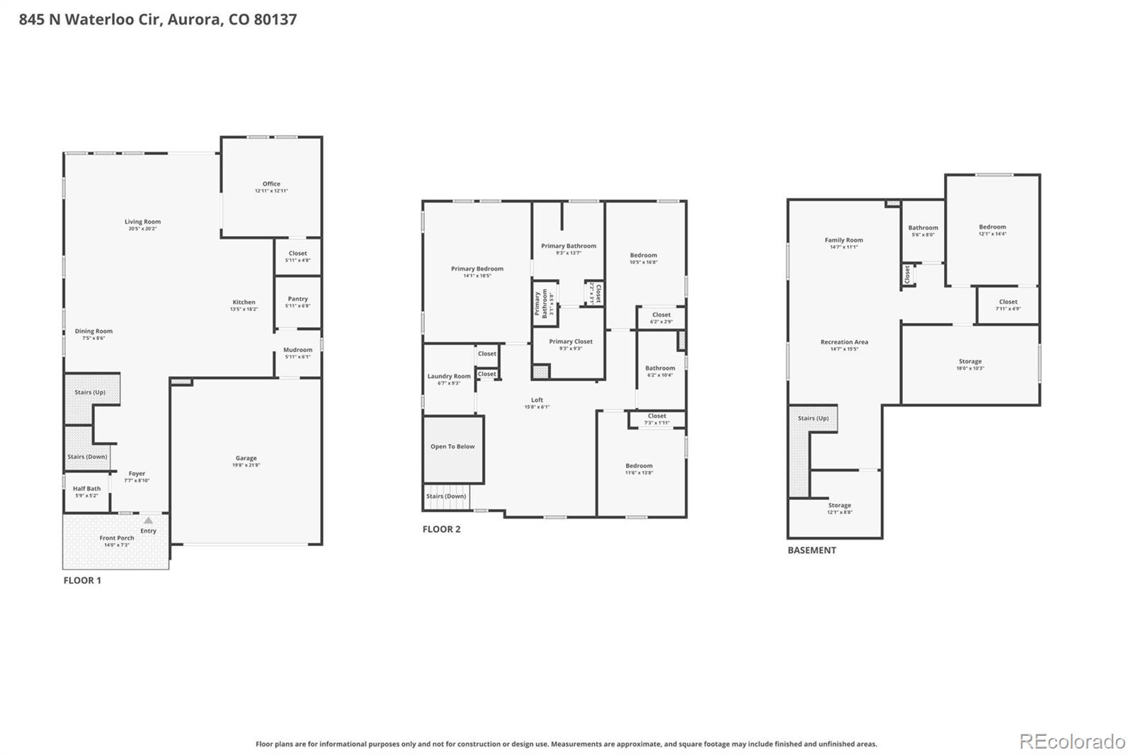 845 N Waterloo Circle Aurora CO 80018