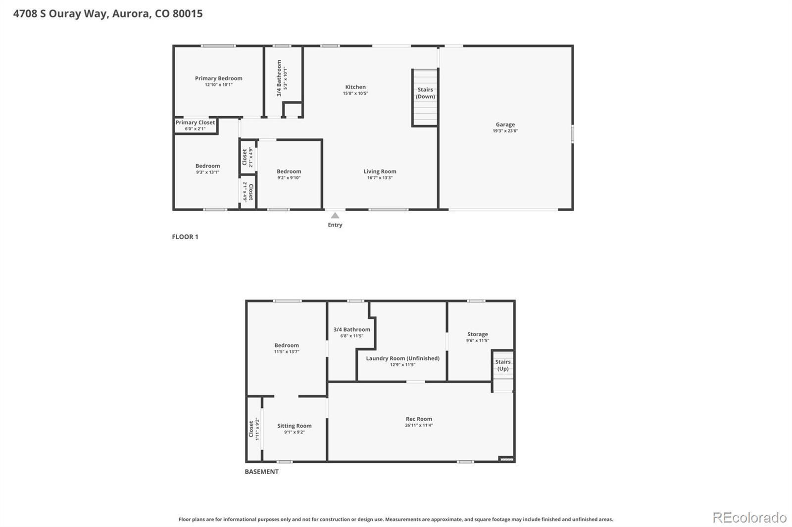 4708 S Ouray Way Aurora CO 80015