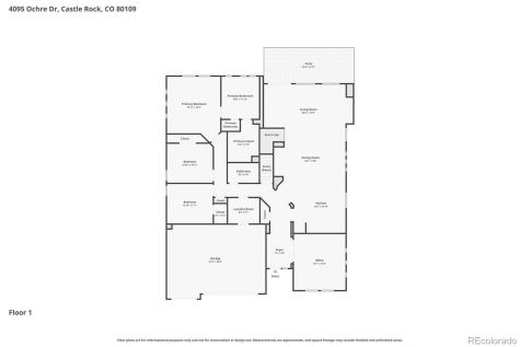 4095 Ochre Drive Castle Rock CO 80109