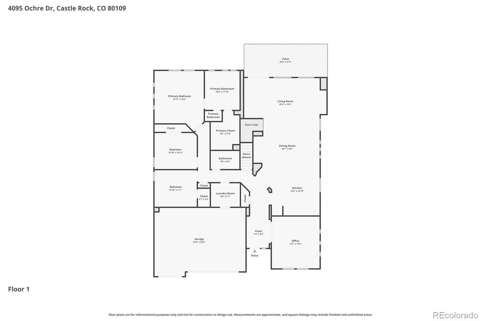 4095 Ochre Drive Castle Rock CO 80109