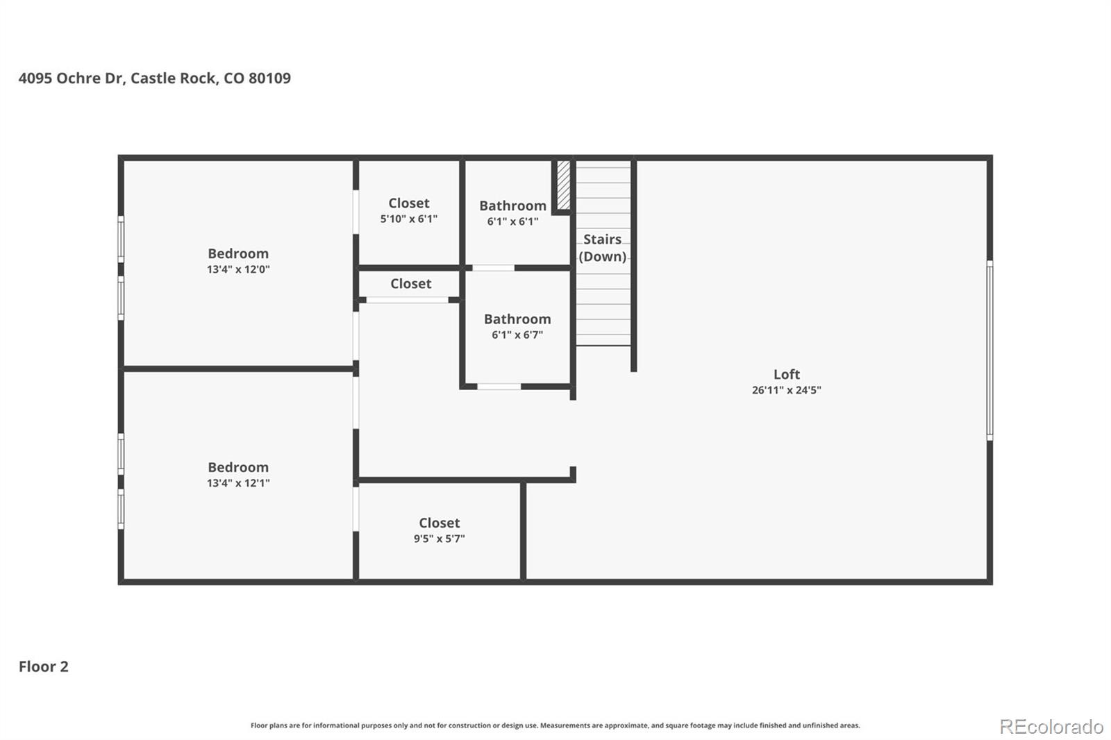 4095 Ochre Drive Castle Rock CO 80109