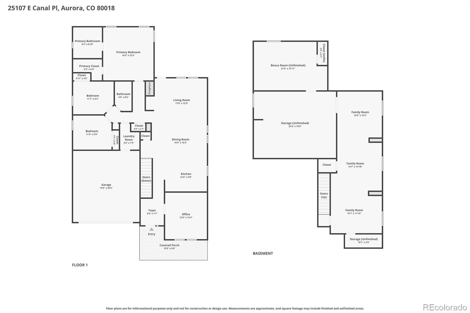 25107 E Canal Place Aurora CO 80018