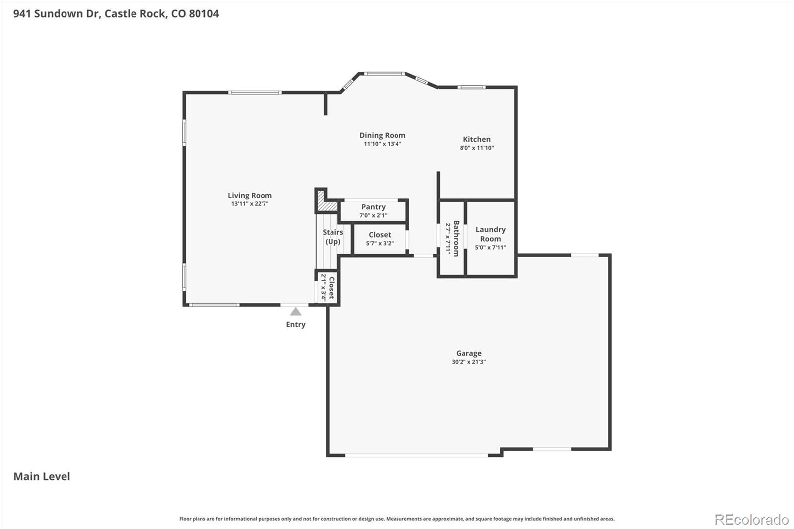 941 Sundown Drive Castle Rock CO 80104