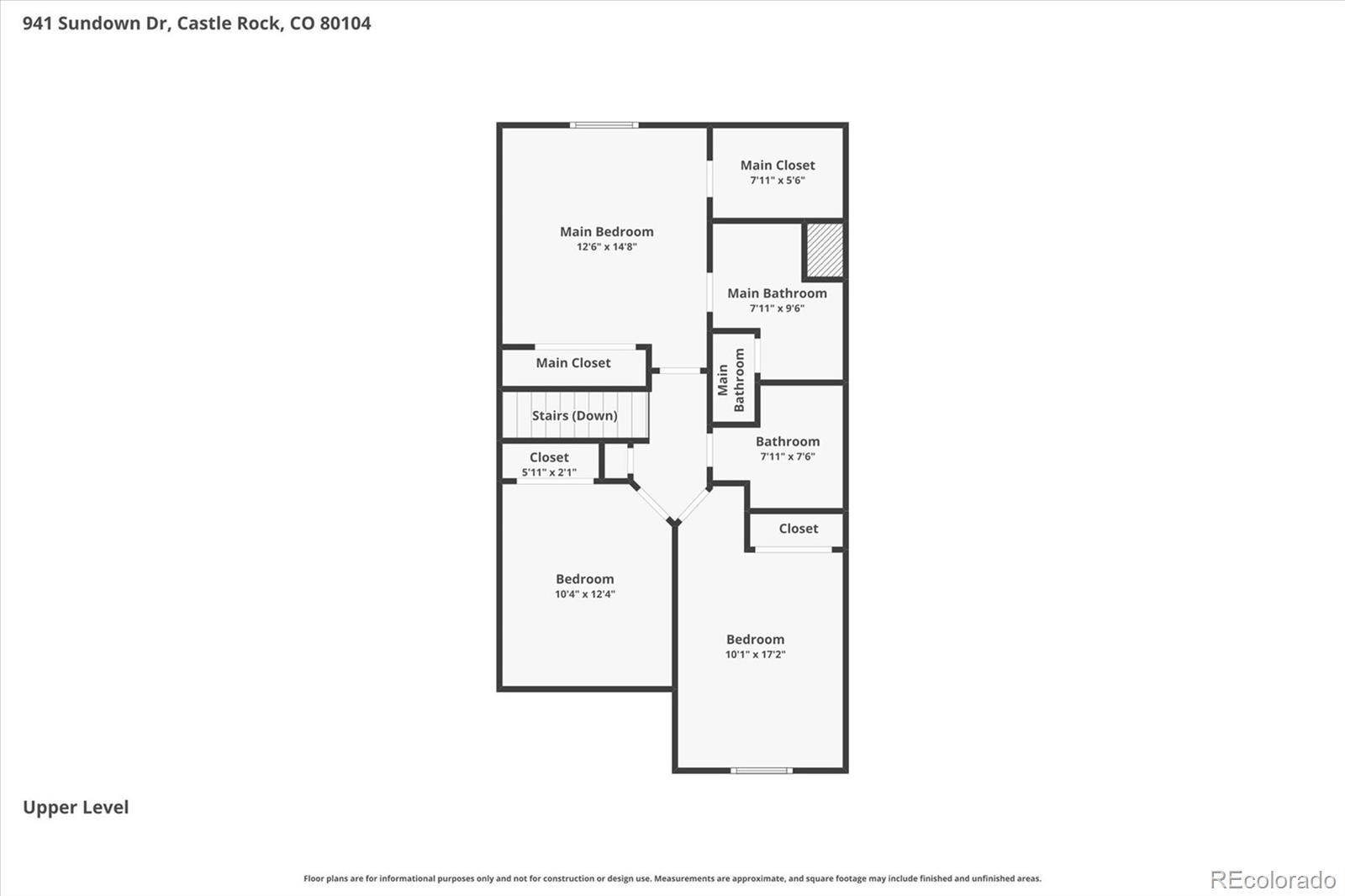 941 Sundown Drive Castle Rock CO 80104