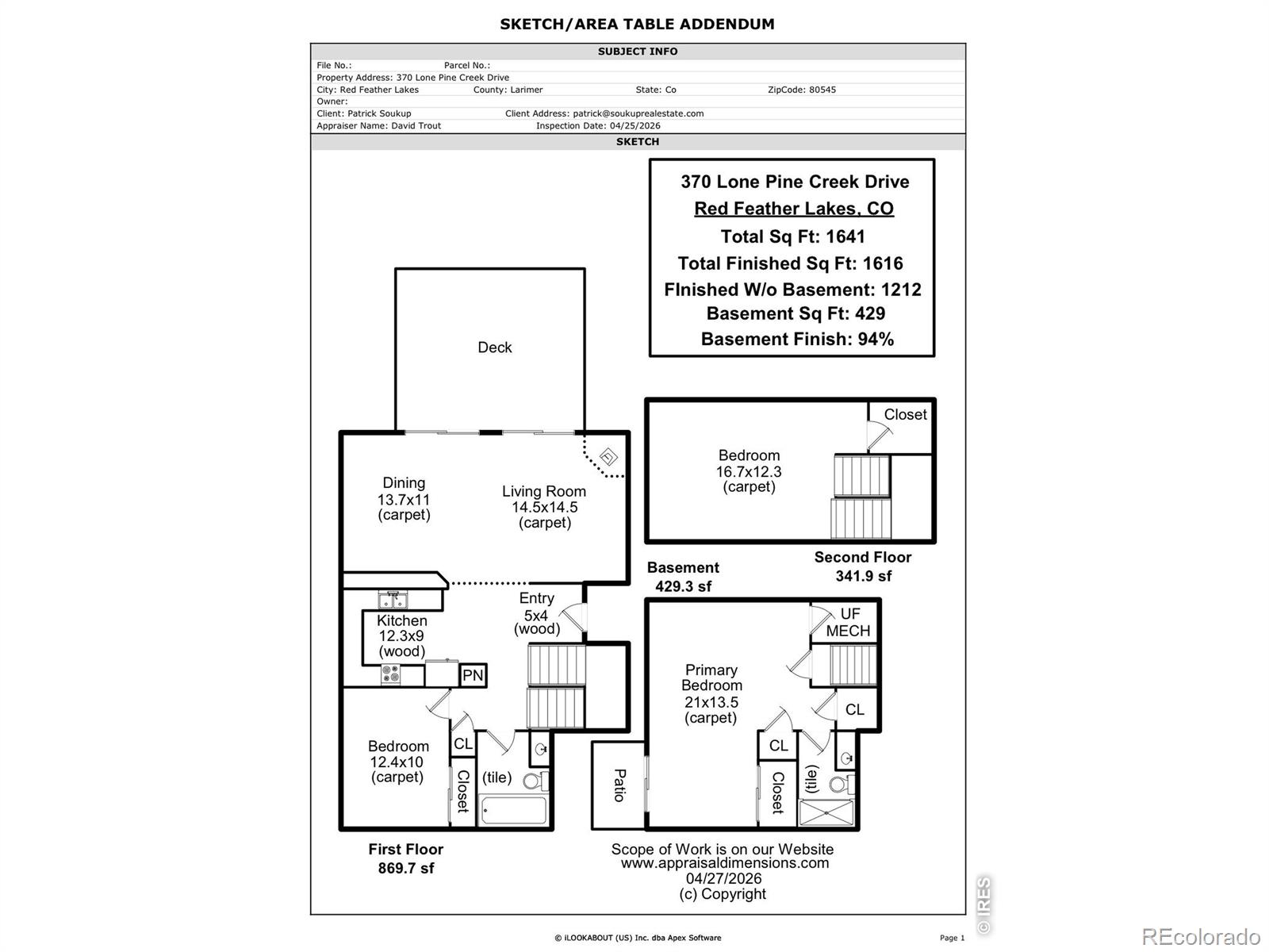 370 Lone Pine Creek Drive Red Feather Lakes CO 80545