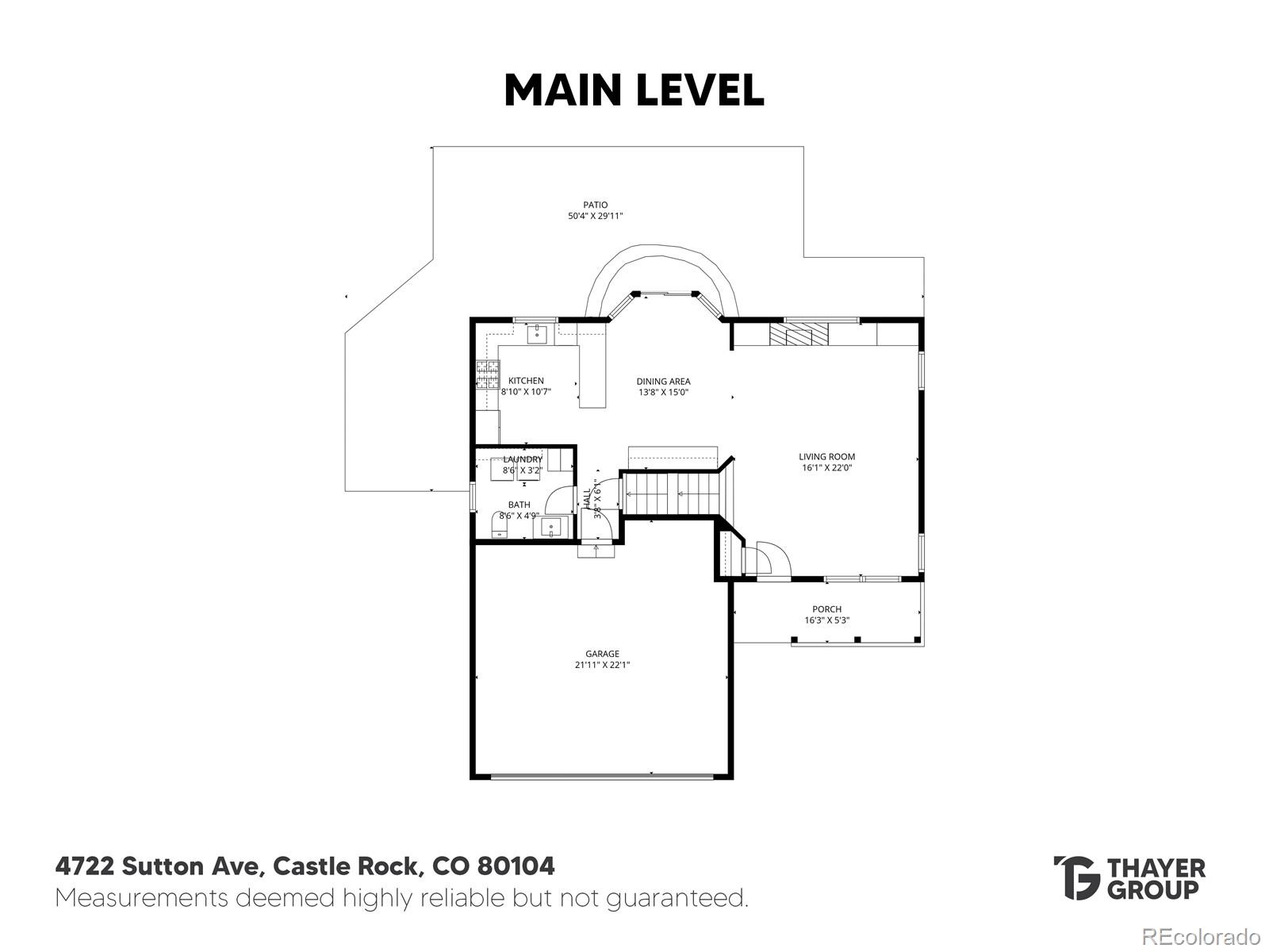 4722 Sutton Street Castle Rock CO 80104