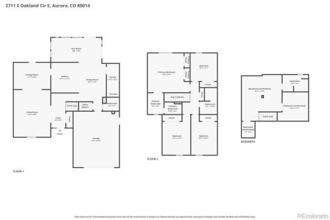 2711 S Oakland Circle E Aurora CO 80014
