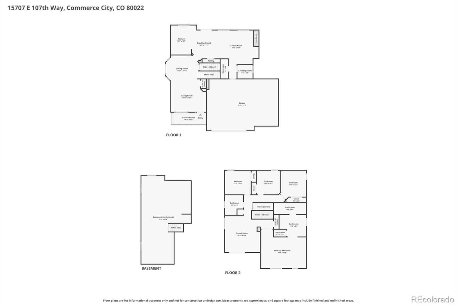 15707 E 107th Way Commerce City CO 80022