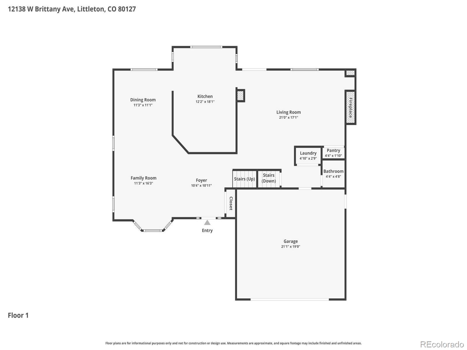 12138 W Brittany Avenue Littleton CO 80127
