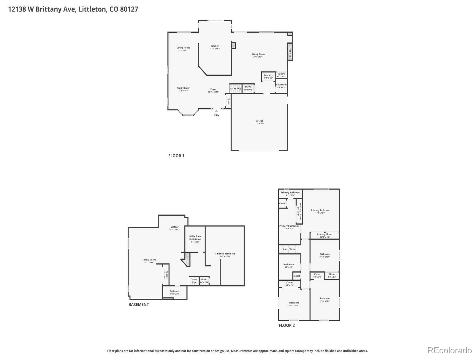 12138 W Brittany Avenue Littleton CO 80127
