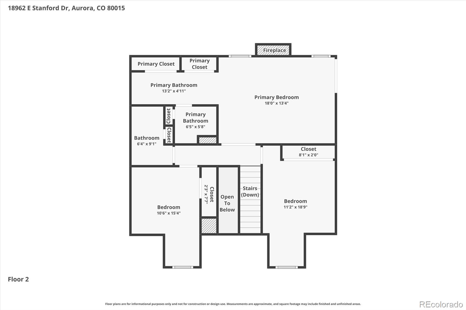 18962 E Stanford Drive Aurora CO 80015