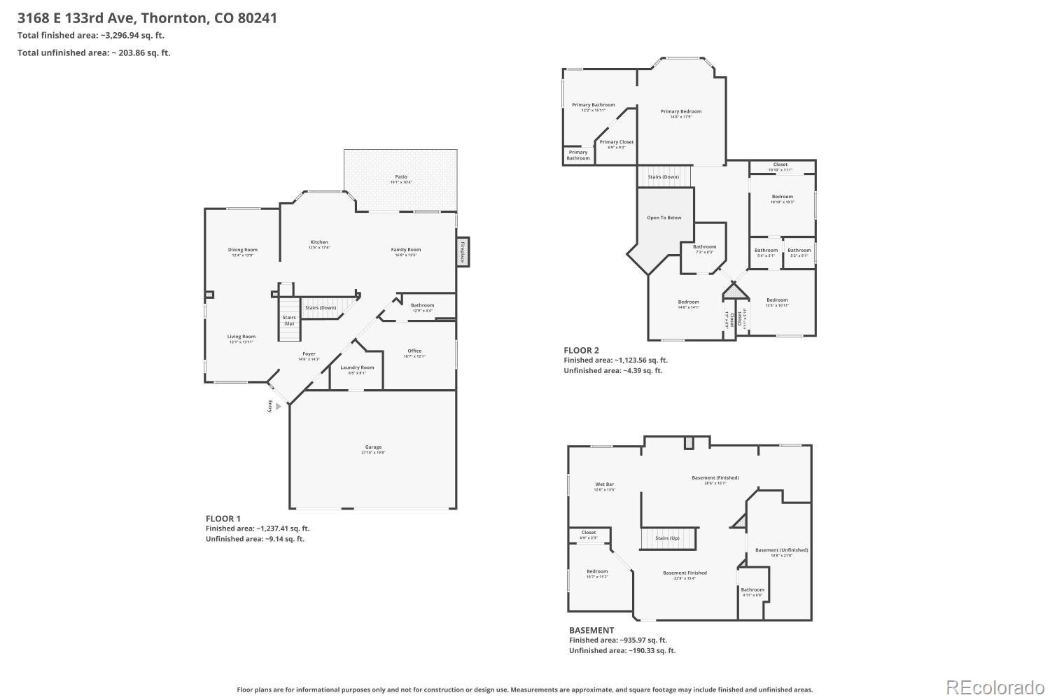 3168 E 133rd Avenue Thornton CO 80241