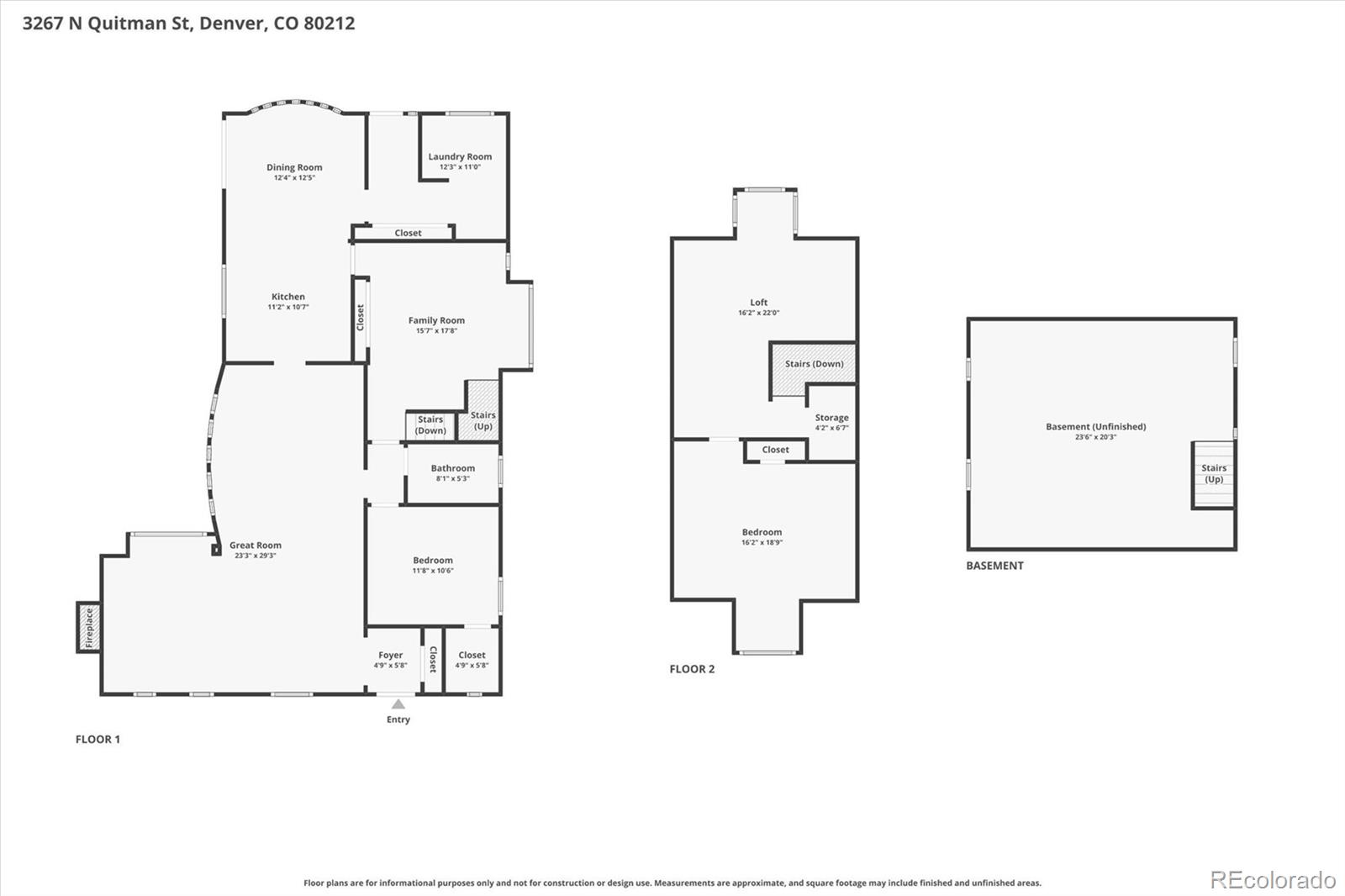 3267 Quitman Street Denver CO 80212