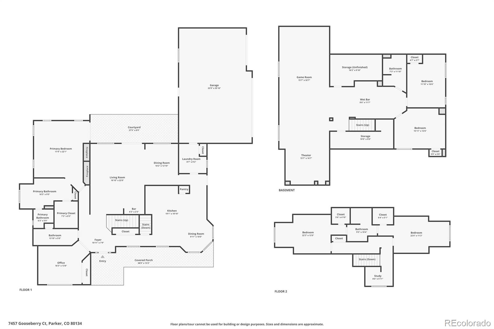 7457 Gooseberry Court Parker CO 80134