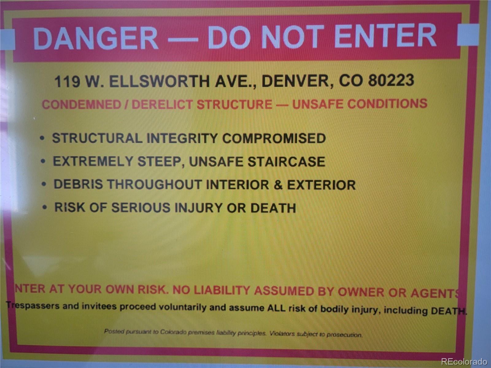 119 W Ellsworth Avenue Denver CO 80223