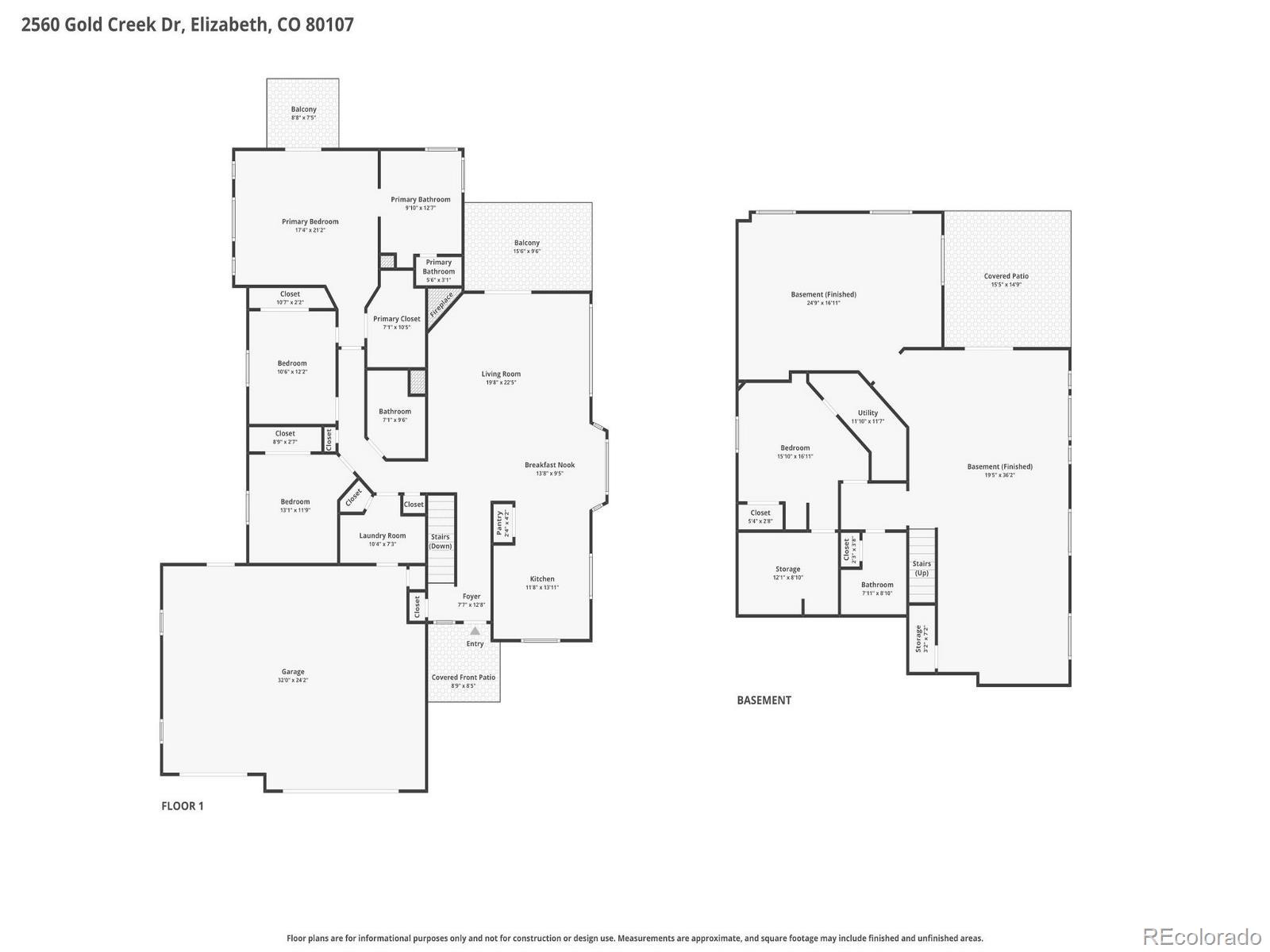 2560 Gold Creek Drive Elizabeth CO 80107