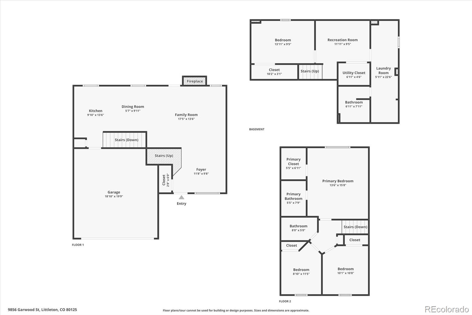 9856 Garwood Street Littleton CO 80125