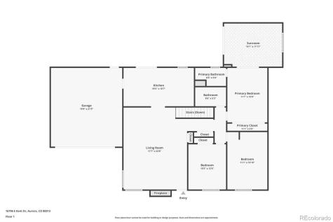 16796 E Kent Drive Aurora CO 80013