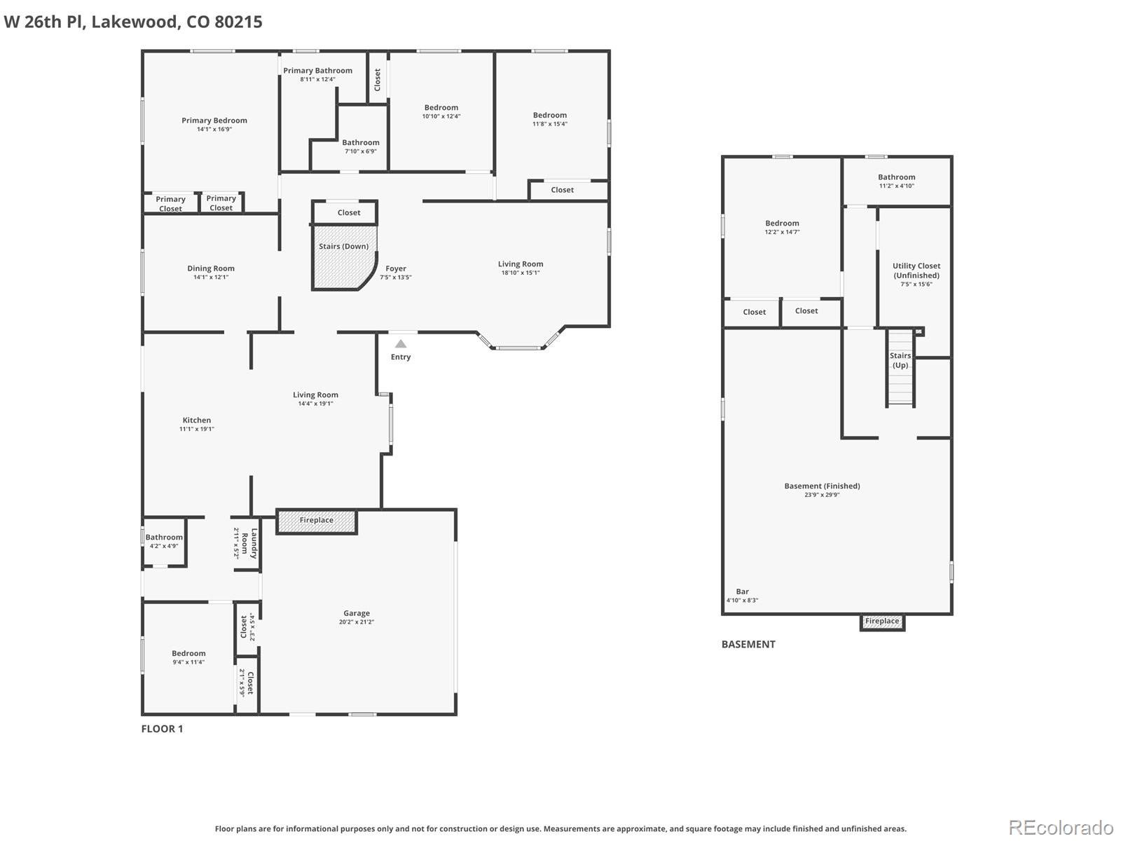 11546 W 26th Place Lakewood CO 80215