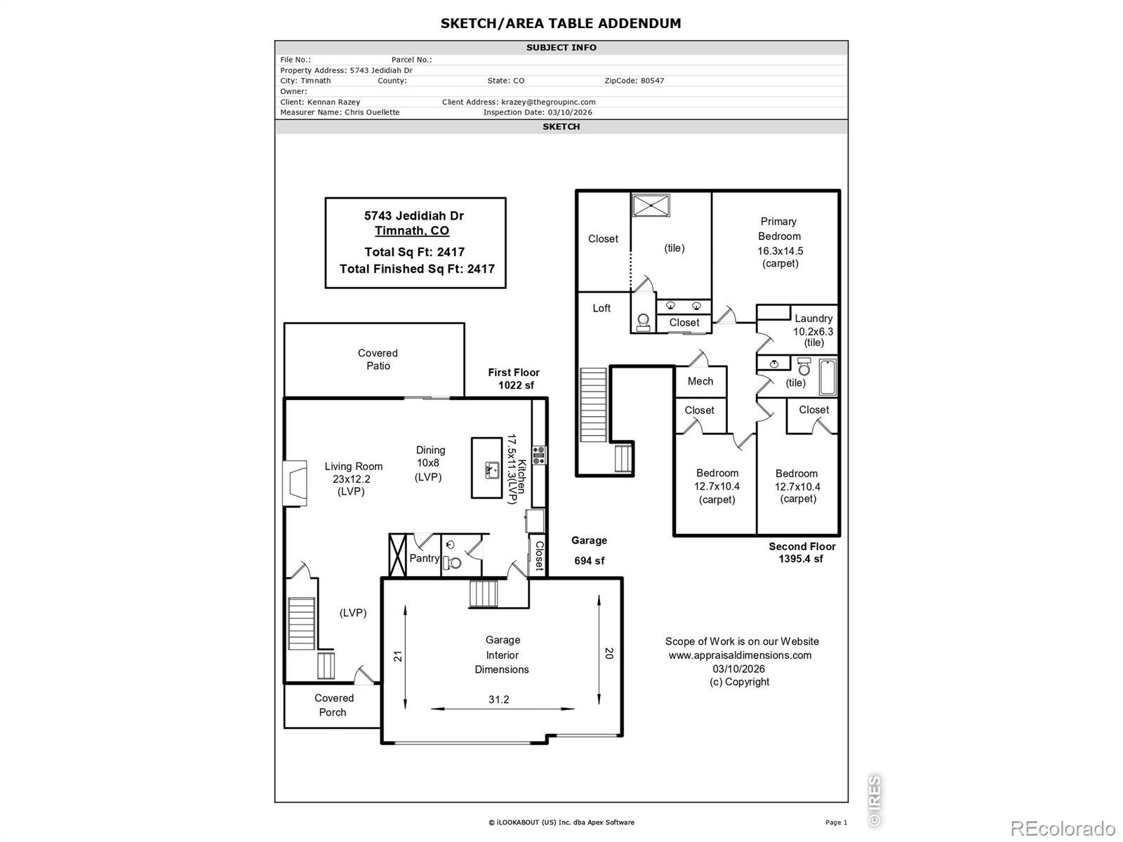 5743 Jedidiah Drive Timnath CO 80547