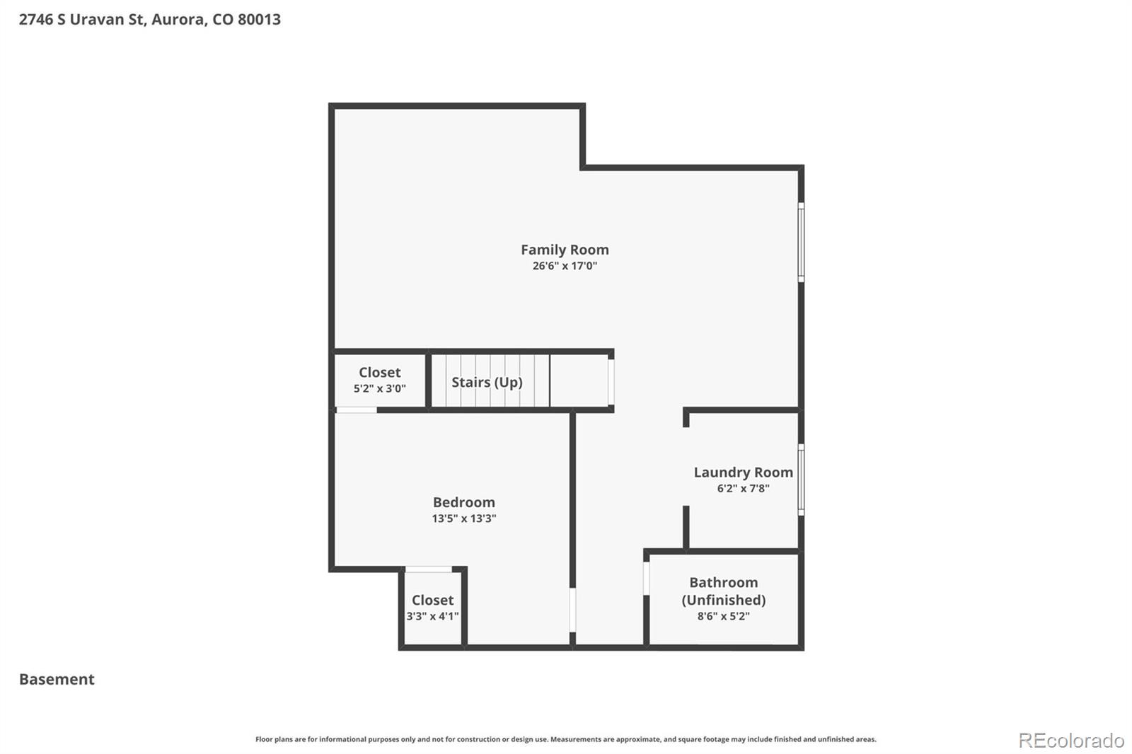 2746 S Uravan Street Aurora CO 80013