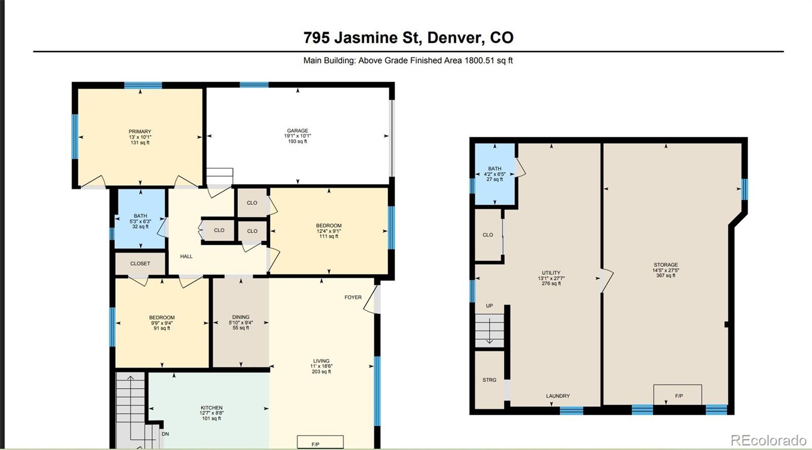 795 Jasmine Street Denver CO 80220
