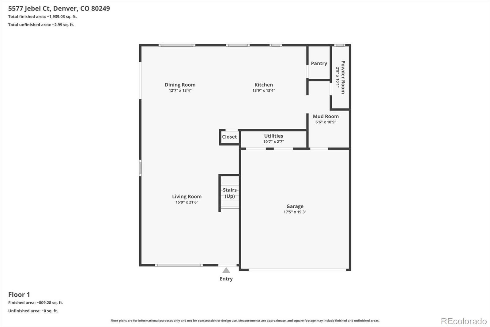 5577 Jebel Court Denver CO 80249