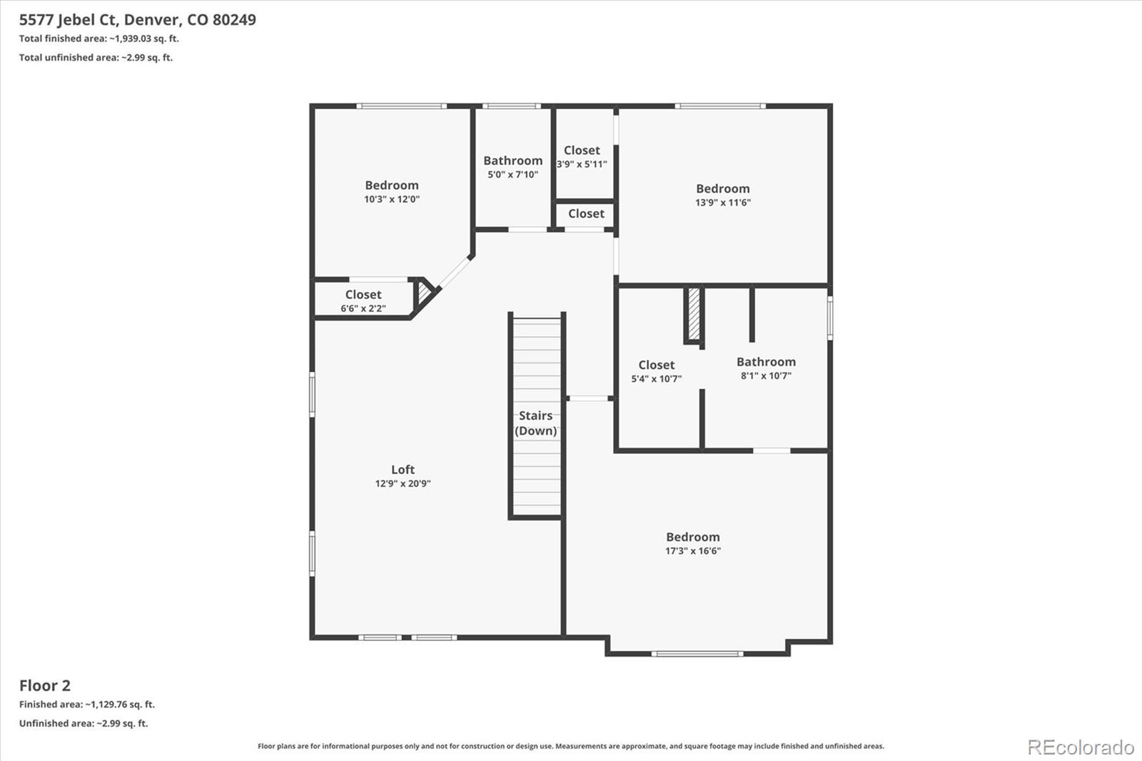 5577 Jebel Court Denver CO 80249