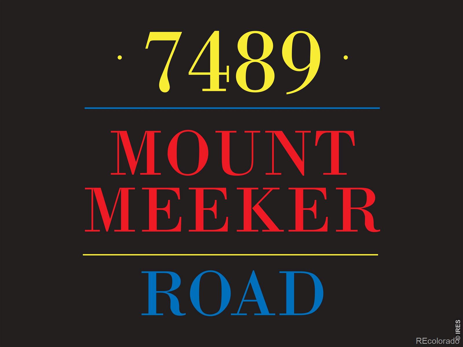 7489 Mount Meeker Road Longmont CO 80503