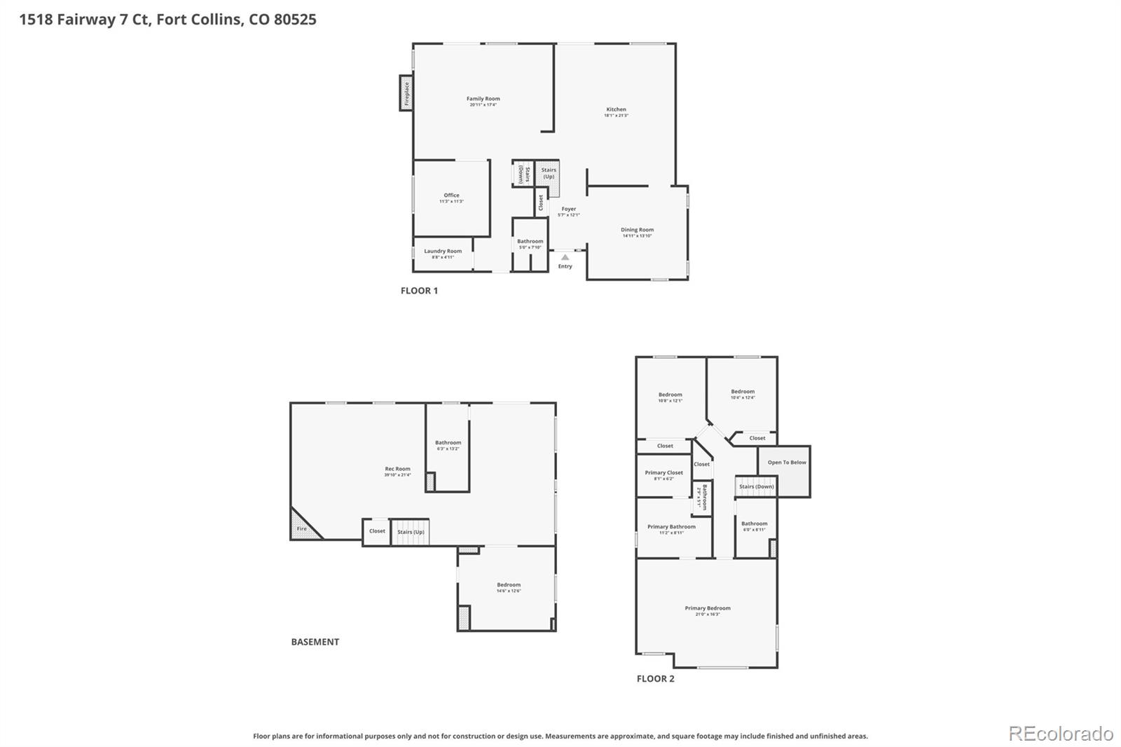 1518 Fairway 7 Court Fort Collins CO 80525