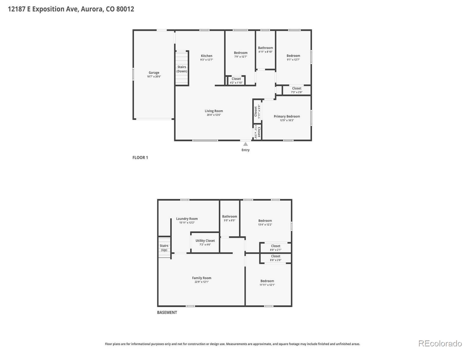 12187 E Exposition Avenue Aurora CO 80012