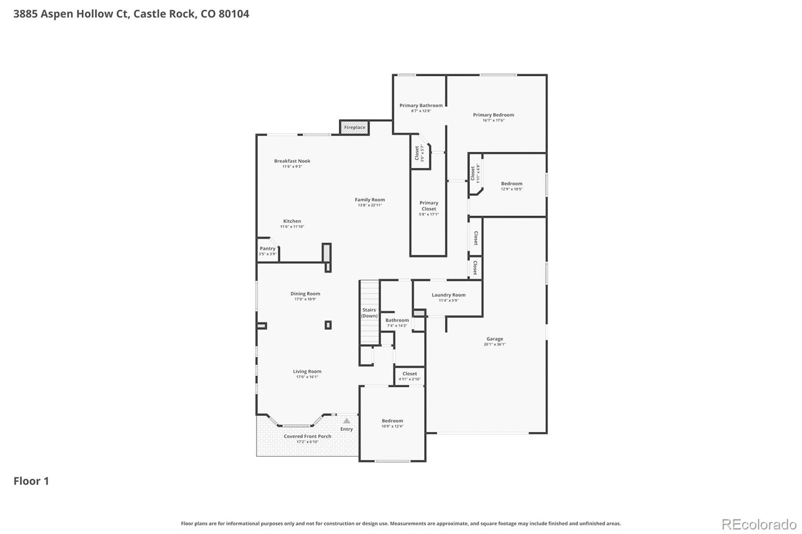 3885 Aspen Hollow Court Castle Rock CO 80104