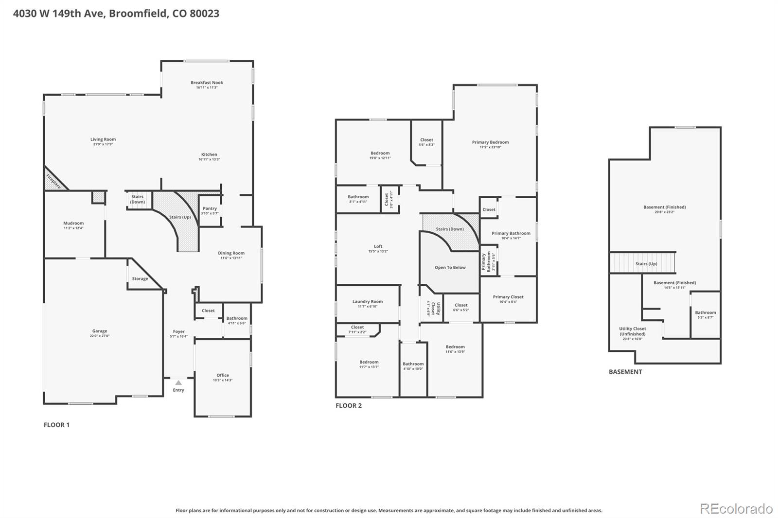 4030 W 149th Avenue Broomfield CO 80023