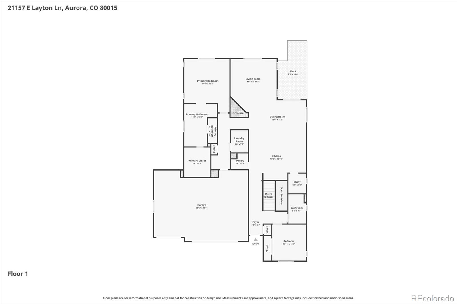 21157 E Layton Lane Aurora CO 80015