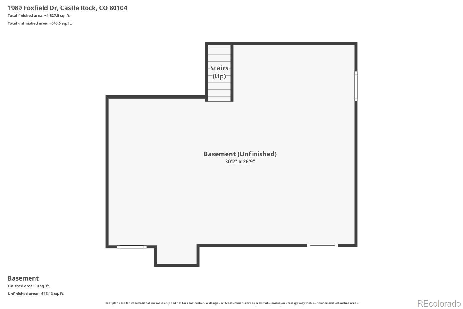 1989 Foxfield Drive Castle Rock CO 80104