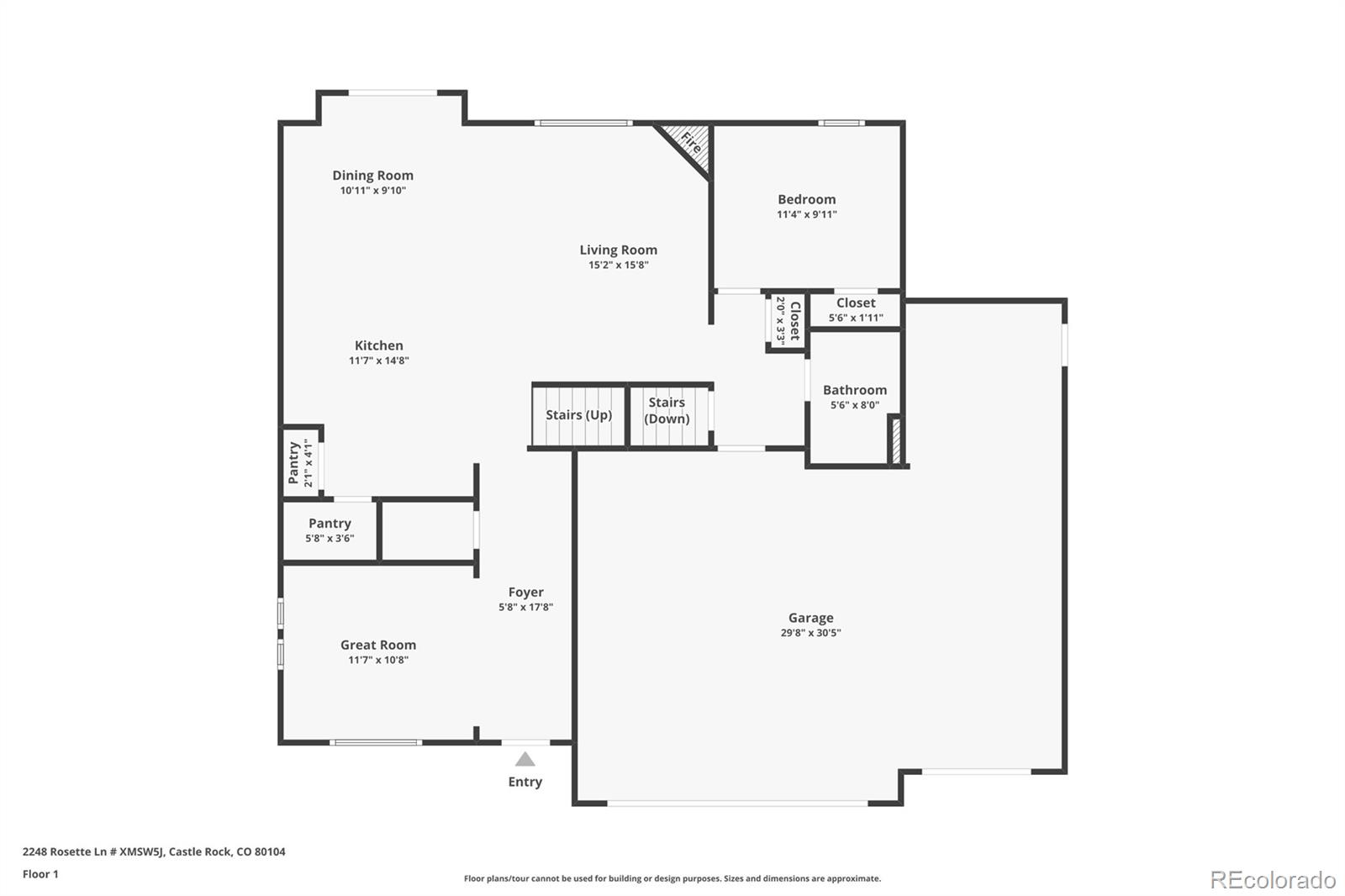 2248 Rosette Lane Castle Rock CO 80104