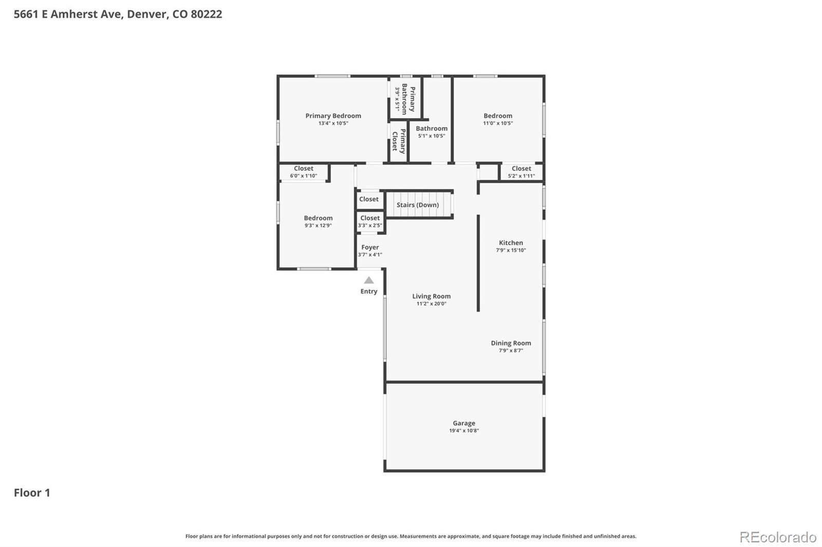 5661 E Amherst Avenue Denver CO 80222