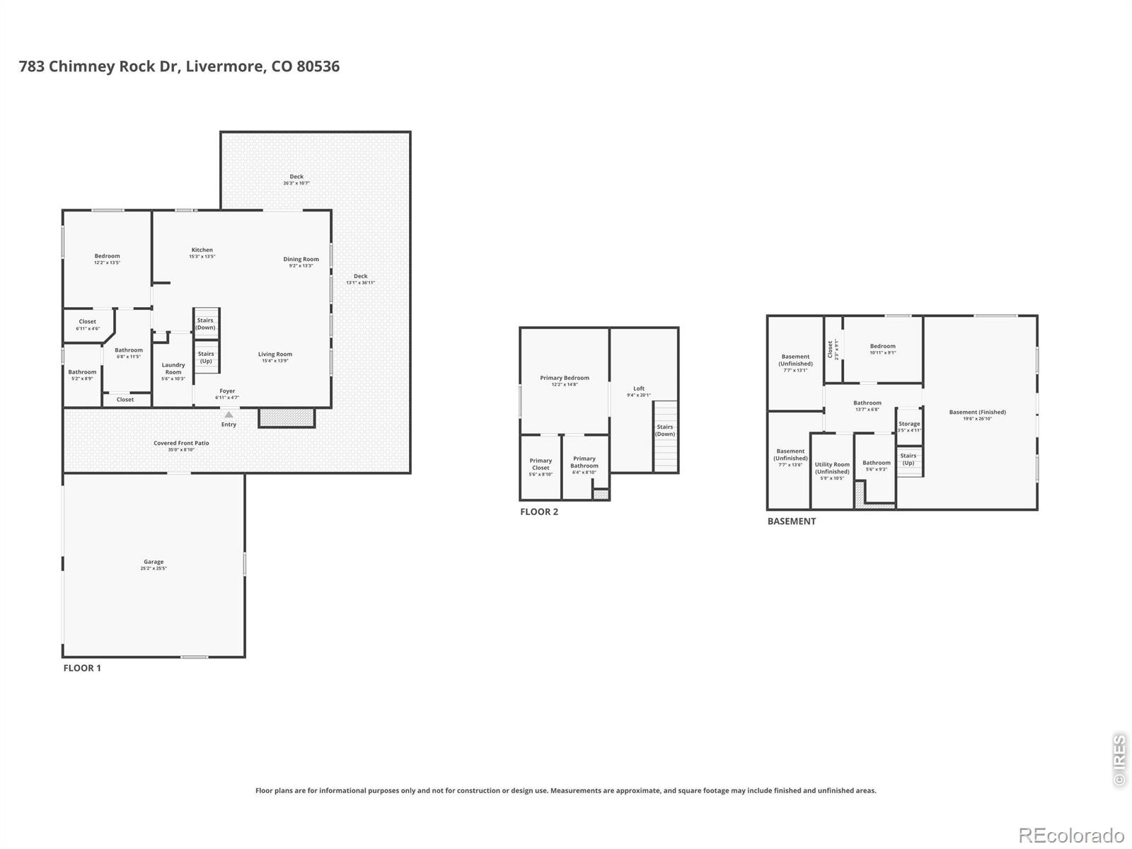 783 Chimney Rock Drive Livermore CO 80536
