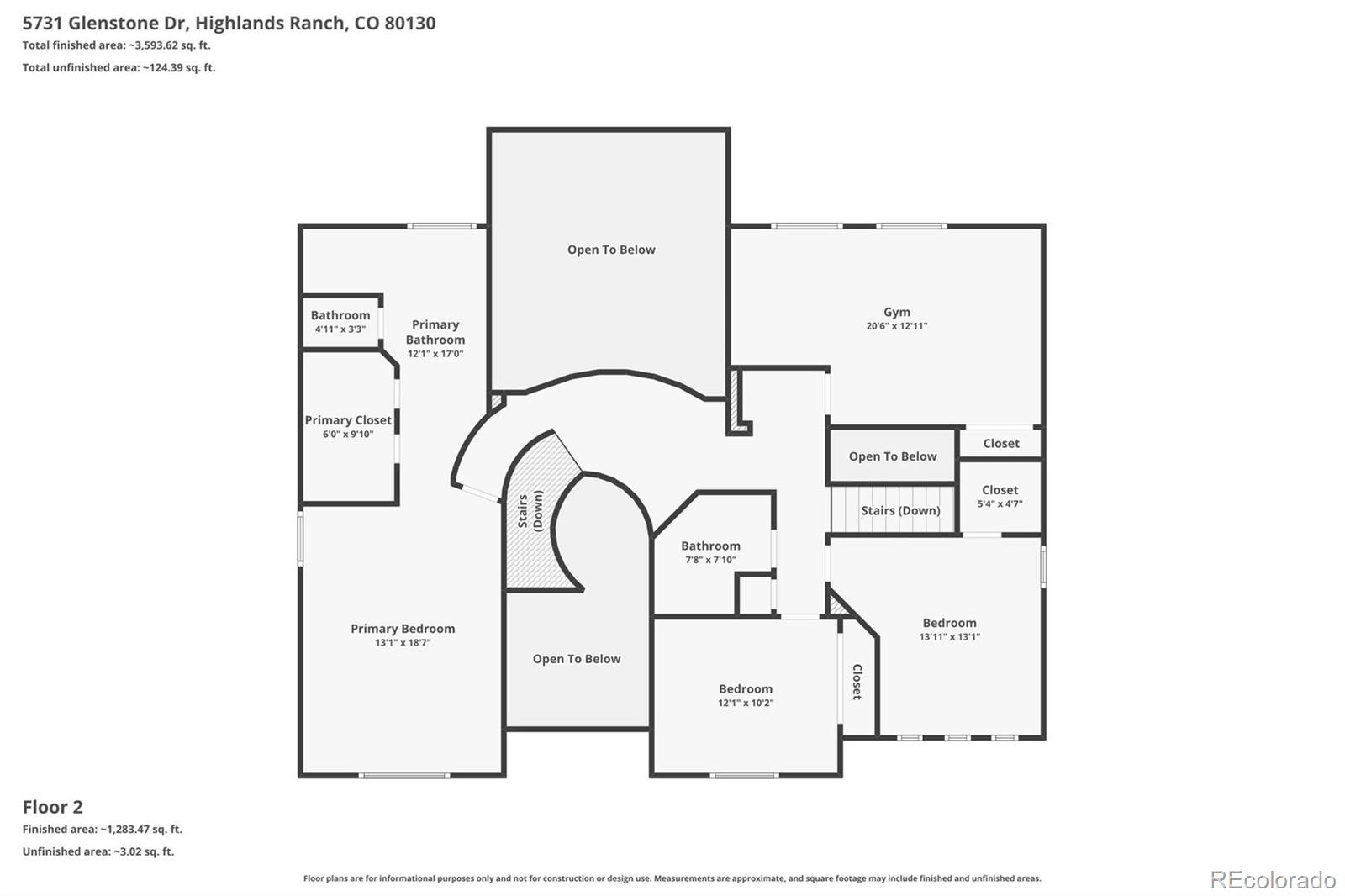 5731 Glenstone Drive Highlands Ranch CO 80130