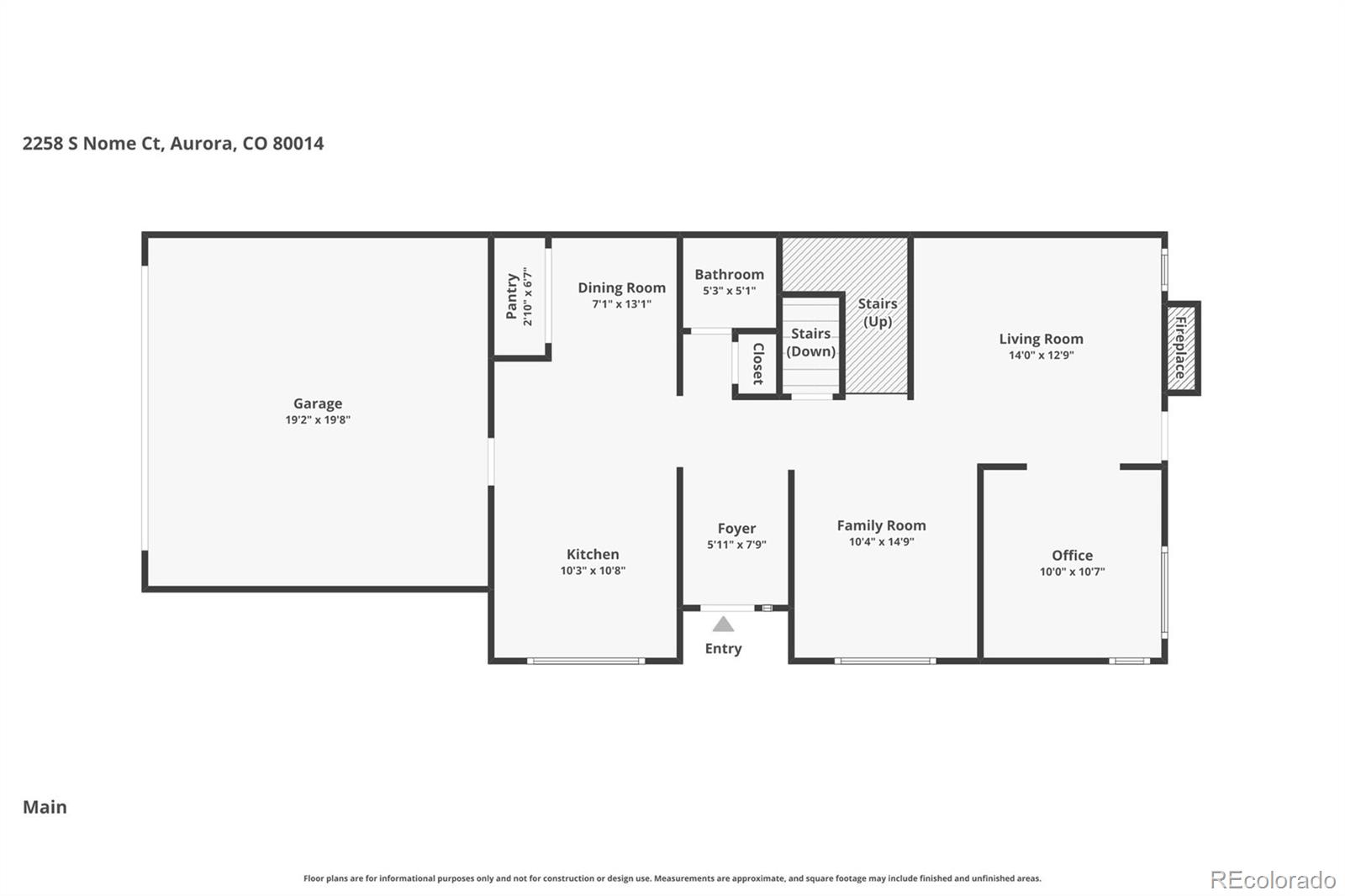 2258 S Nome Court Aurora CO 80014