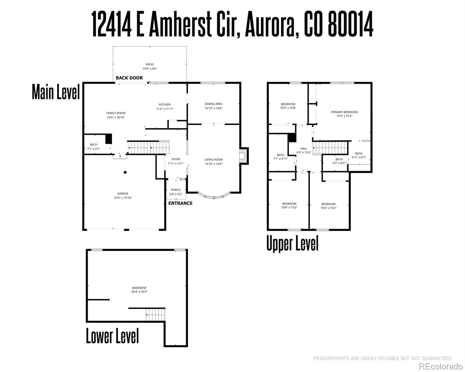 12414 E Amherst Circle Aurora CO 80014