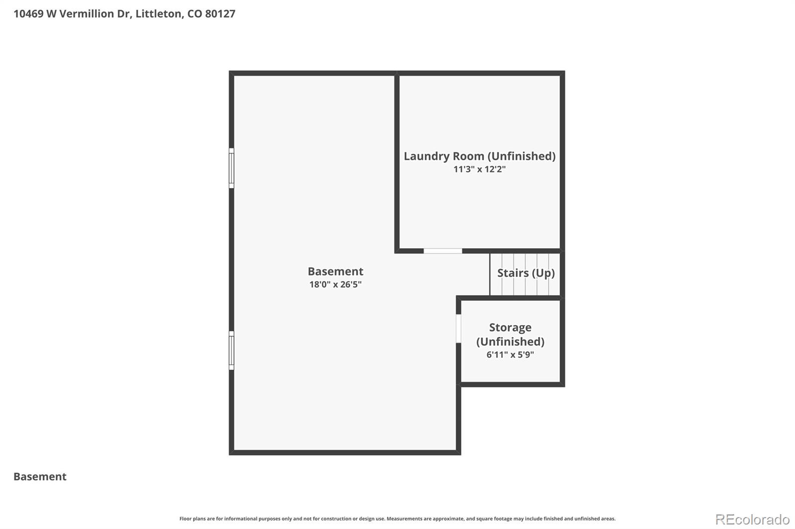10469 W Vermillion Drive Littleton CO 80127