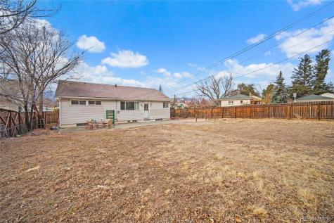 1133 Farragut Avenue Colorado Springs CO 80909