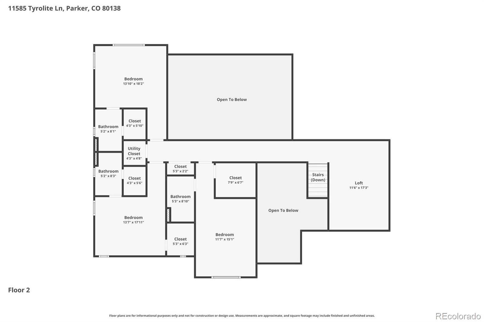 11585 Tyrolite Lane Parker CO 80138