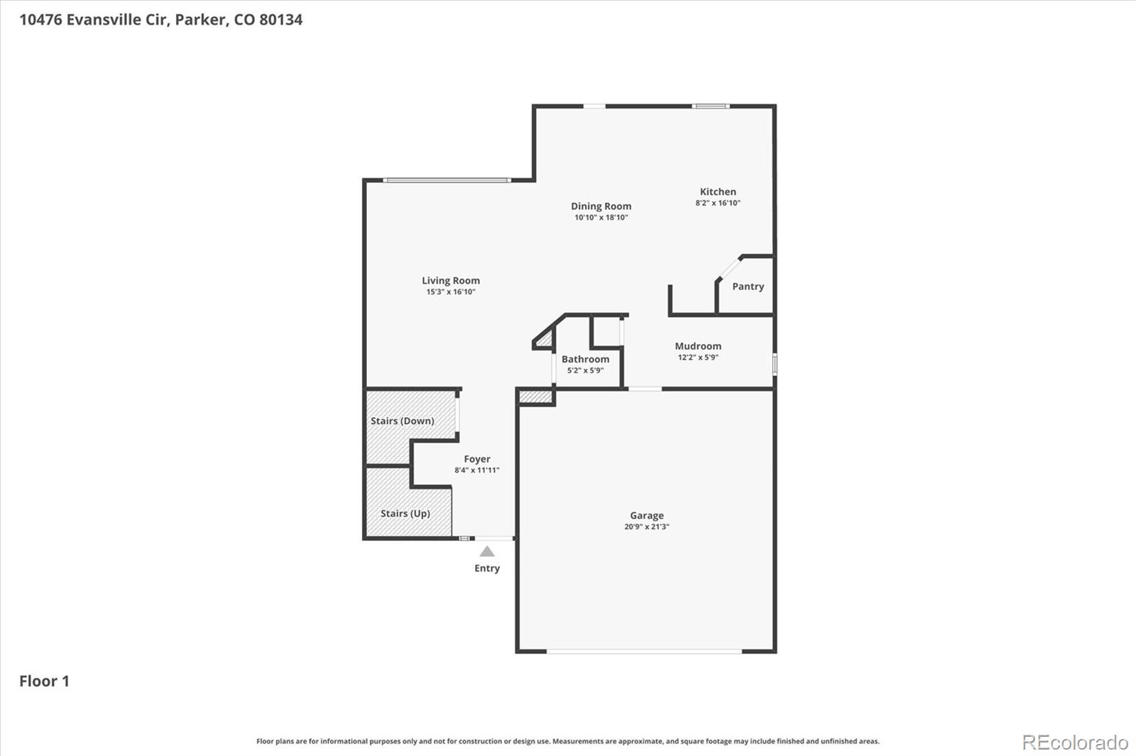 10476 Evansville Circle Parker CO 80134