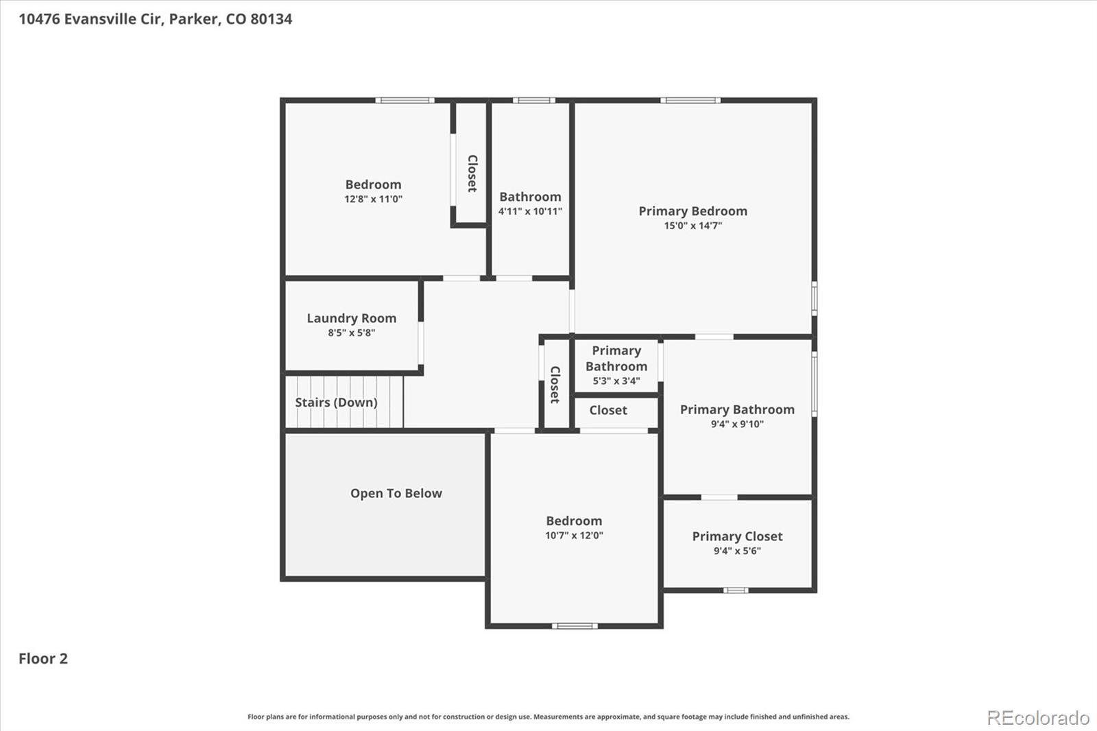 10476 Evansville Circle Parker CO 80134