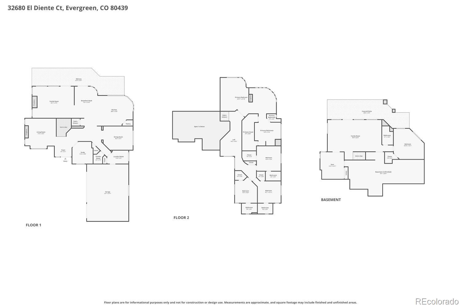 32680 El Diente Court Evergreen CO 80439
