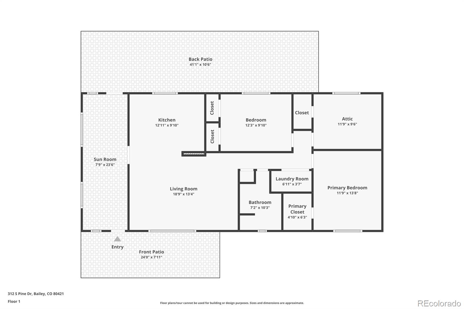 312 S Pine Drive Bailey CO 80421